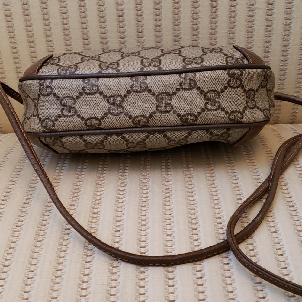Gucci GG Web Coated Canvas Striped Crossbody Bag - Picture 4 of 14